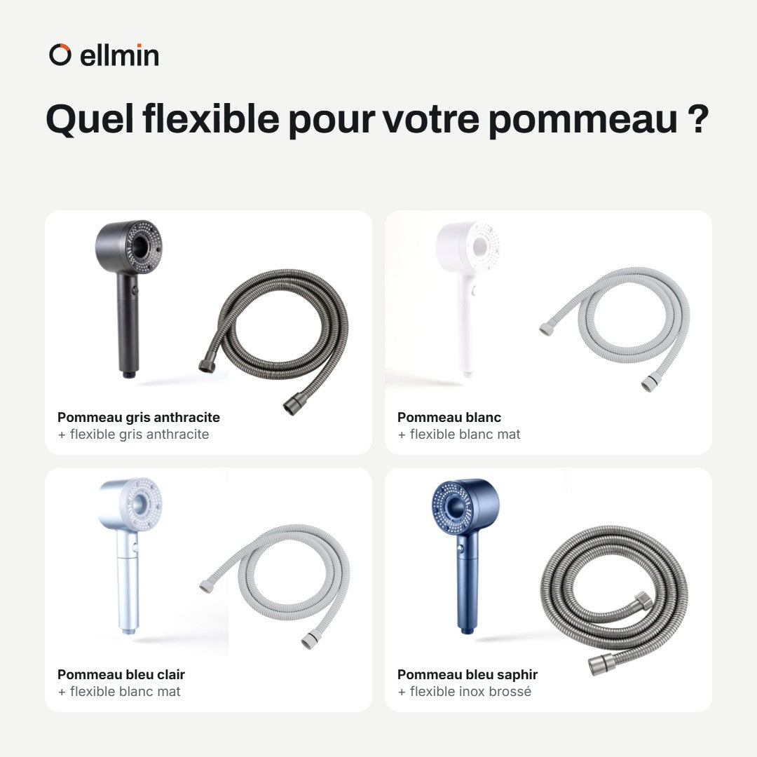 Quel flexible pour quel pommeau Ellmin
