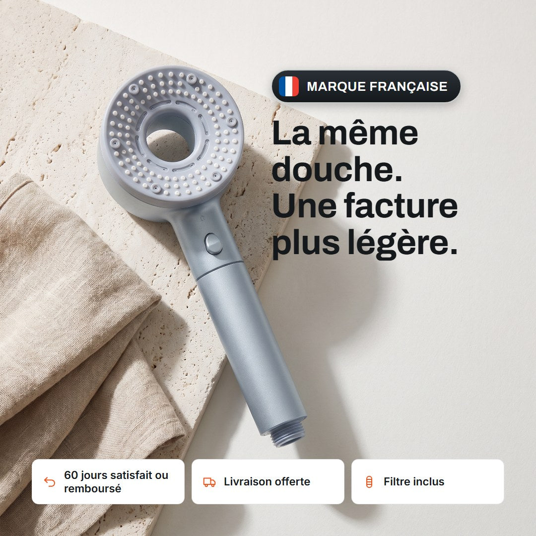 Ellmin, la même douche, une facture plus légère