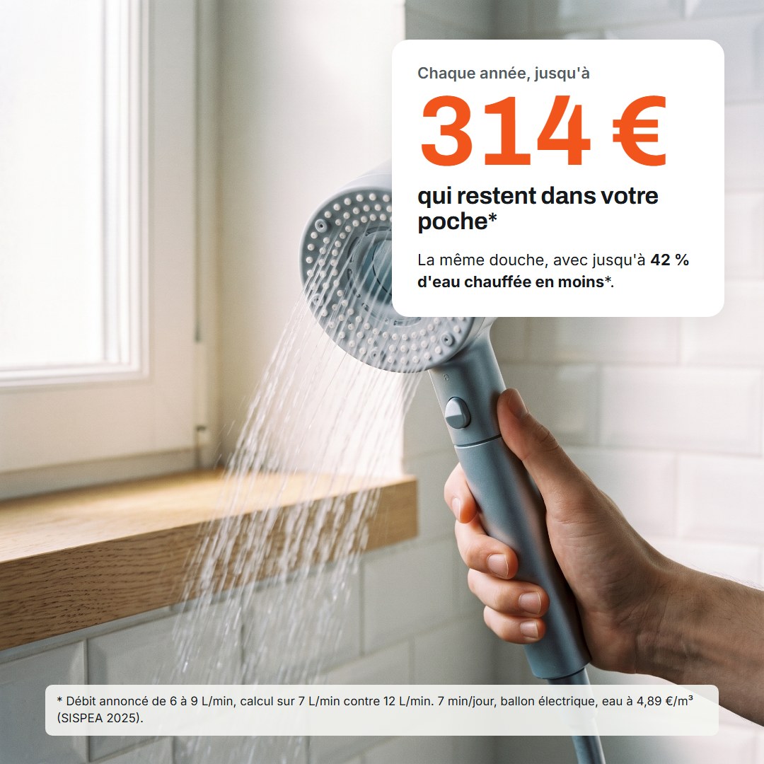 Ellmin, économies sur la facture d'eau